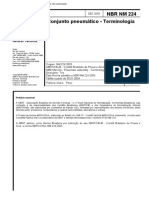 NBR NM 224 - Conjunto pneumatico - Terminologia