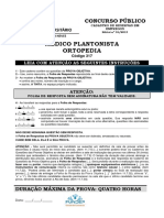 Fundep 2014 Hrtn Mg Medico Plantonista Ortopedia Prova14b