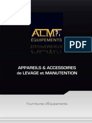 Catalogue ALM Équipements, PDF, Biens manufacturés