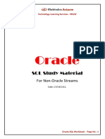 SQL Study Material-Other Stream