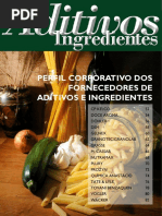 Fornecedores de Ingredientes e Aditivos