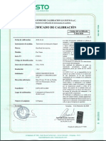 Certificado de Calibracion F-046-2020 Tensiometro DEMTESH PT7875
