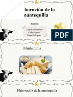 Elaboración de La Mantequilla..