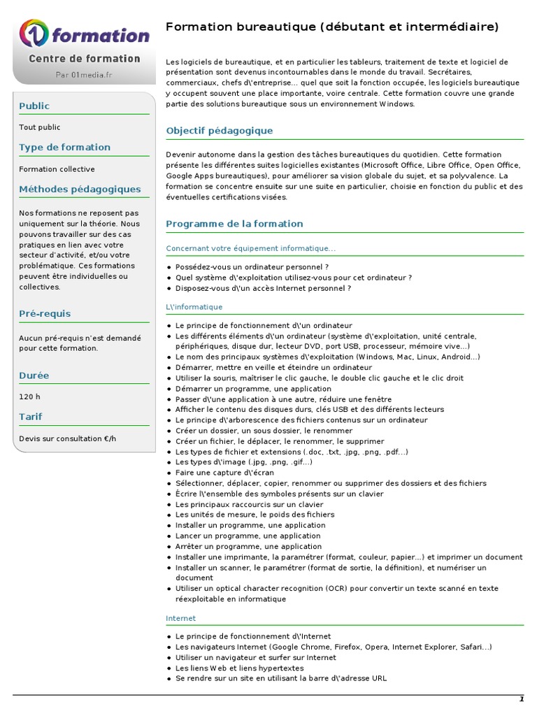 5 formations pour maîtriser les outils de bureautique Microsoft