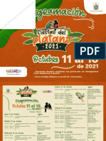 Programacion Fiestas Del Platano 2021