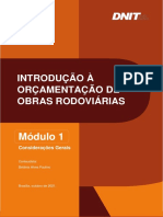 Introdução à orçamentação de obras rodoviárias