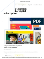 Support The Guardian - Get A Subscription