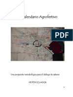 Calendario Agrofestivo Propuesta Dialogo Saberes