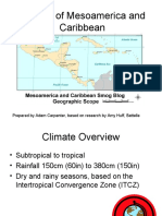 6.2 Climate of Mesoamerica and Caribbean