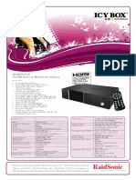 Raidsonic IB-MP305A-B Datasheet