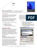 Rendering Speeds - From Slow to Supersonic, Jayse Hansen