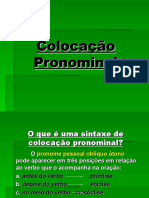 Colocação Pronominal