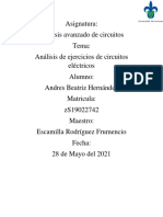 Análisis de Ejercicios de Circuitos Eléctricos