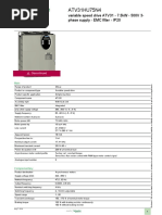 ATV31HU75N4: Product Data Sheet