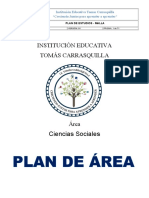 PLAN DE AREA CIENCIAS SOCIALES