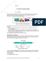 IV Yield & Tensile Strength: Figure 4.1 Example of Yield Limited Design