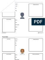 Persona Worksheets PDF