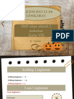 Keliling Dan Luas Lingkaran