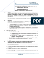 Memoria Descriptiva Evacuación, Seguridad y Señalización - Rosa Flores