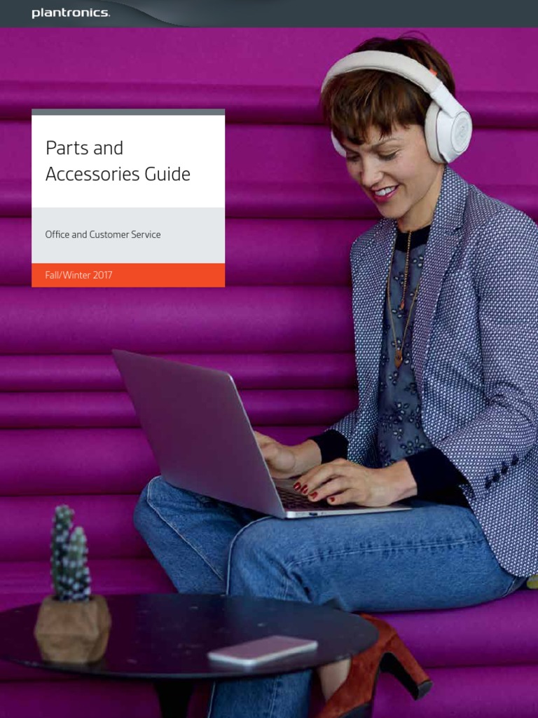 Plantronics PartsAndAccessoriesGuide PDF Power Supply Battery