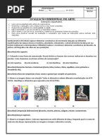 Avaliação em Arte 5º Ano 1º Bimestre 2024 | PDF | Pichação | Arte de rua