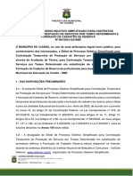 Processo Seletivo SME Cuiabá 2022