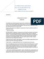 Plan de Lectura Semana 3. Mochila Viajera Del 14 Al 18 de Febrero Del 2022