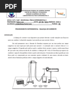 Experiencia - 09 Balança de Corrente