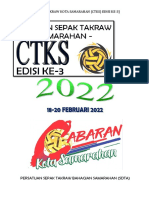 (Cabaran Sepak Takraw Kota Samarahan (CTKS) Edisi Ke-3)