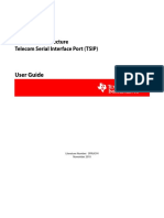 User Guide: Keystone Architecture Telecom Serial Interface Port (Tsip)