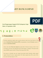 Presentasi Bank Sampah - ARPUS