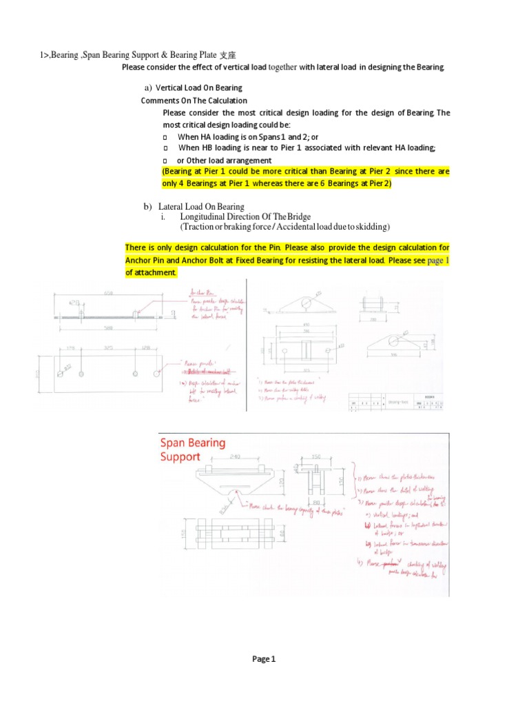 Bailey Bridge Design Calculations | PDF