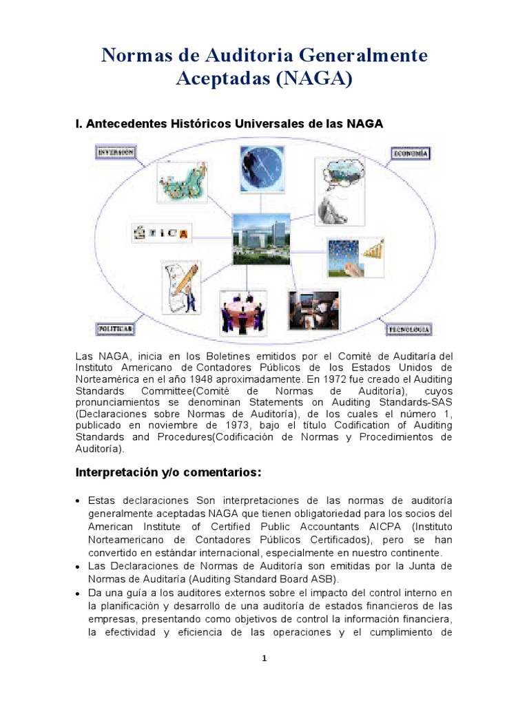Normas de Auditoría Generalmente Aceptadas | PDF | Auditoría | Contralor