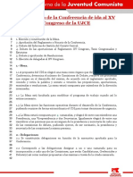(DEFINITIVO) Reglamento de La Conferencia de Ida Al XV Congreso Canarias
