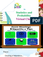 Statistics and Probability: Virtual Class