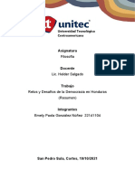 Tarea - 1 - Retos y Desafios de La Democracia en Honduras