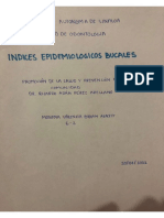 Indices Epidemiologicos Bucales