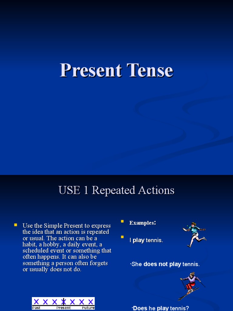 Understanding Present Tense Usage | PDF | Verb | Linguistic Typology