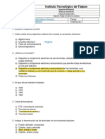 Evaluación de Diodos y Transistores