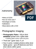 Ccds in Astronomy: - History of Ccds - How Do Ccds Work ? - Advantages of Ccds - Calibrations - Observations With A CCD