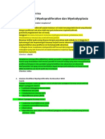 Diskusi Materi Myeloproliferative Dan Myelodysplasia