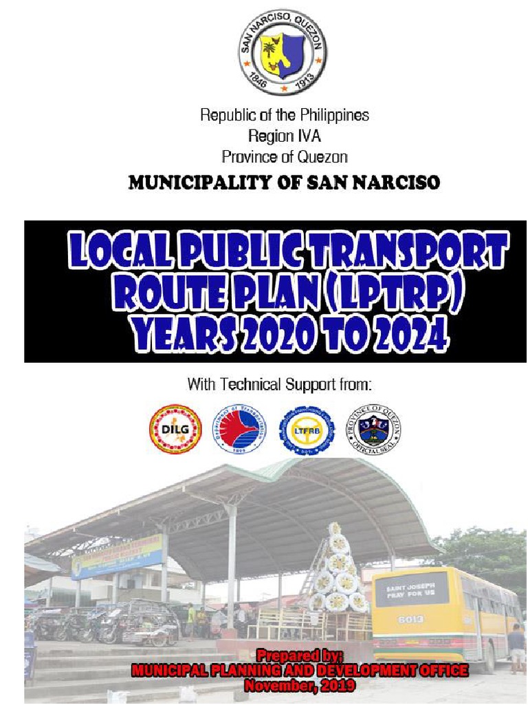 San Narciso Quezon Transport Route Plan | PDF | Transport | Public ...