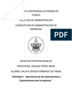 A4. Exportaciones e Importaciones