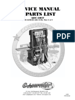 Aseptico ADU-10 Field Dental Unit - Service Manual