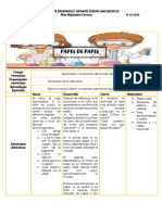 Situación Didáctica. Papel de Papel