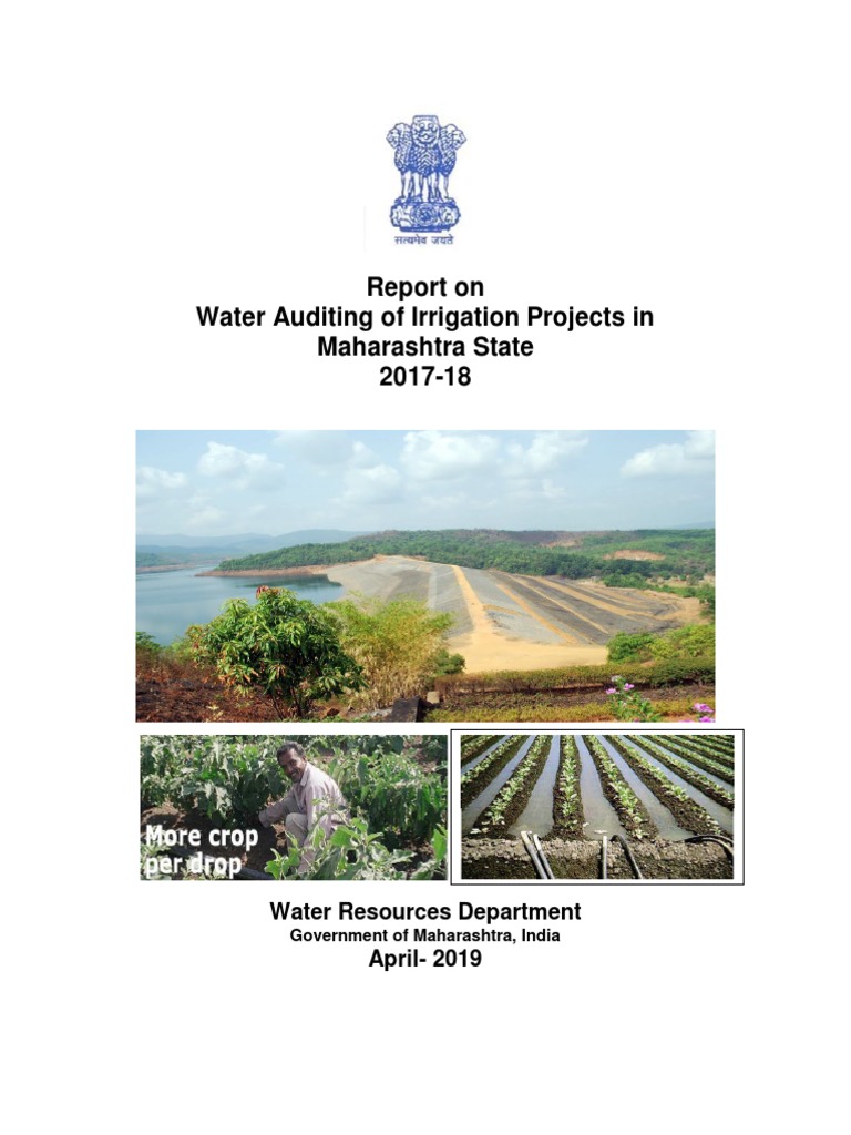 Water Audit Report: Maharashtra 2017-18 | PDF | Drainage Basin | Audit