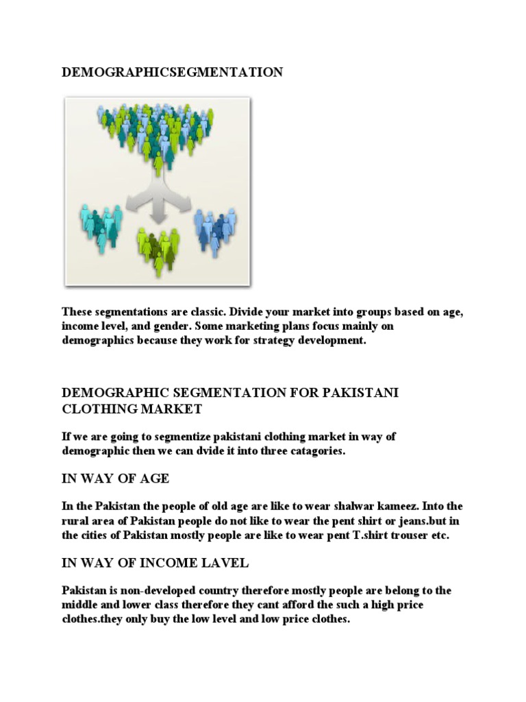 Marketing | PDF | Market Segmentation | Pakistan