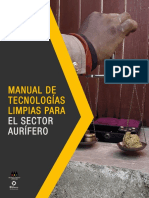Manual de Tecnologias Limpias para Sector Aurifero