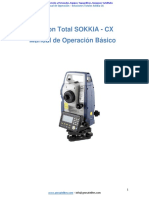 Manual de Operacion Sokkia CX Geosatelites