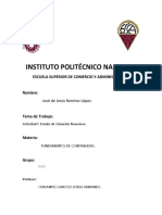 Actividad I Estado de Situación Financiera